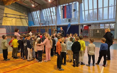 Na OŠ Frana Albrehta v Kamniku na paralimpijskem šolskem dnevu