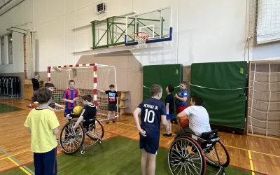 Paralimpijski šolski dan na OŠ Šempeter