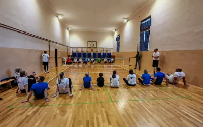 Vadba brez ovir – odbojka, prilagojena osebam z invalidnostjo