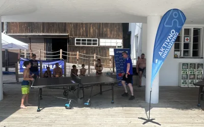 Predstavitev parašportov na Mariborskem otoku